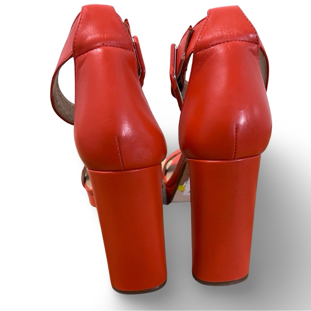 NWOB $118 Antonio Melani
Caci Leather Ankle Wrap Dress Sandals - Picture 6 of 7